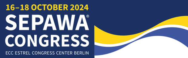 SEPAWA Congress 2024 logo with exhibition dates on it.