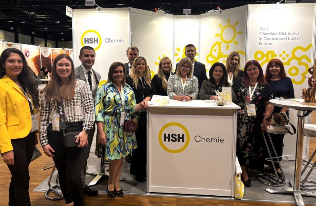 HSH Chemie team at their booth at SEPAWA 2024, highlighting chemical distribution, innovative formulations, and personal care ingredients.